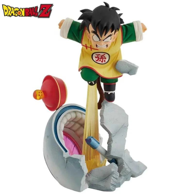 25cm Dragon Ball Anime Figure Son Gohan Figures Jumping Cabin Gohan Figurine Model Statue Doll Collect Decoration Kids Toys Gift