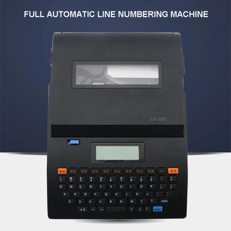 

Heat Shrink Tube Marking Machine LK320P Number Tube Printer for Computer Casing Line Coding Printer - Compact Size for Easy Use