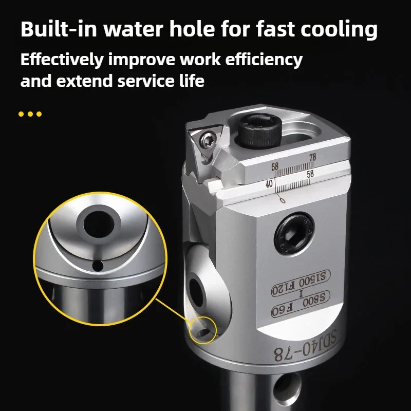 SDJ08 SDJ10 SDJ12 SDJ14 SDJ16 SDJ20 SDJ25 SDJ32 SDJ40 SDJ52 SDJ68 SDJ114 Fine Boring Head TPGT0902 Adjustable LBK CKB BT40 NT40