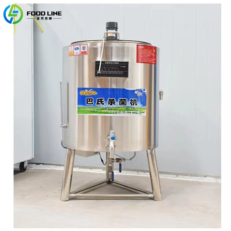 Customized Industrial Yogurt Pasteurization Machine Heavy Duty Milk Sterilizer with Precise Temperature Control Easy Operate