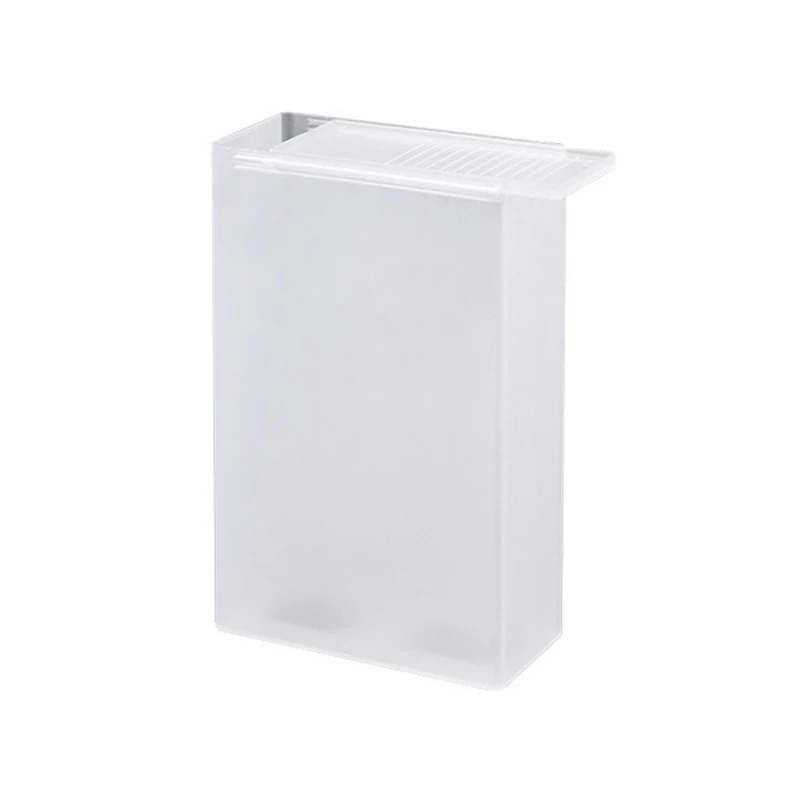 Transparent Plastic Storage Box Cigar Container Portable Cigarette Case Flip Cover Cigarette Organizer Box Hard Cover Holder