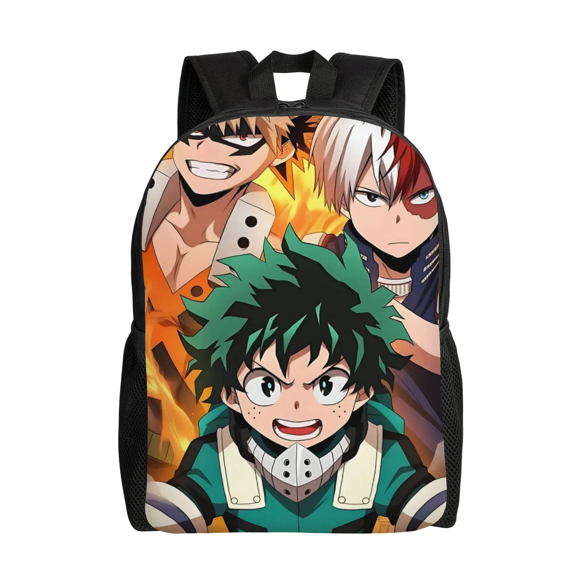 

1Piece Backpack Angry New School Year Handbag For School My Hero Academia Back To School Gift New Term Starts