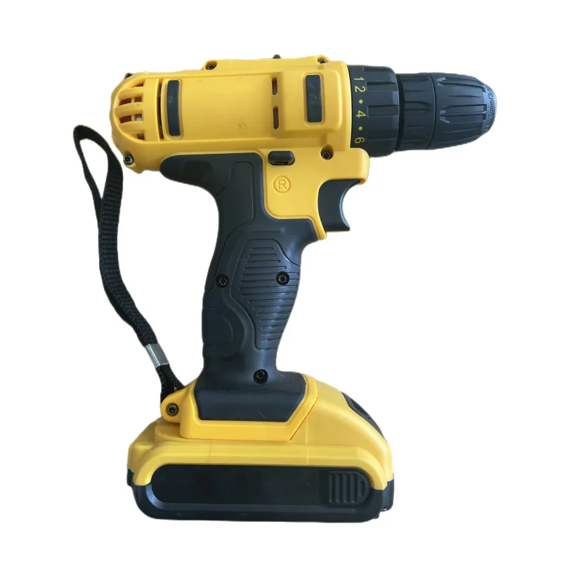 Rechargeable hand drill lithium battery   multifunctional electric driver pistol   screwdriver