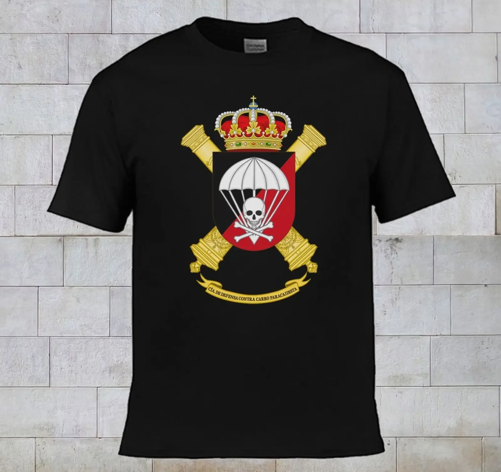

Военный логотип армии Испании, футболка ВВС Испании с коротким рукавом, повседневные футболки из 100% хлопка с круглым вырезом
