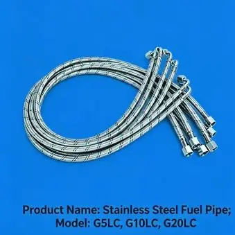 40G Series Stainless Steel Fuel Oil Pipe G5LC G10LC G20LC High Pressure Burner Fuel Tube  For Industrial Heating Systems