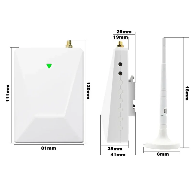 CS-Tuya Wifi Multi-Circuit 5 Kanalen Bi-Directionele Power Energy Kwh Meter Monitor AC90-480V Met 5 STKS CT Klemmen
