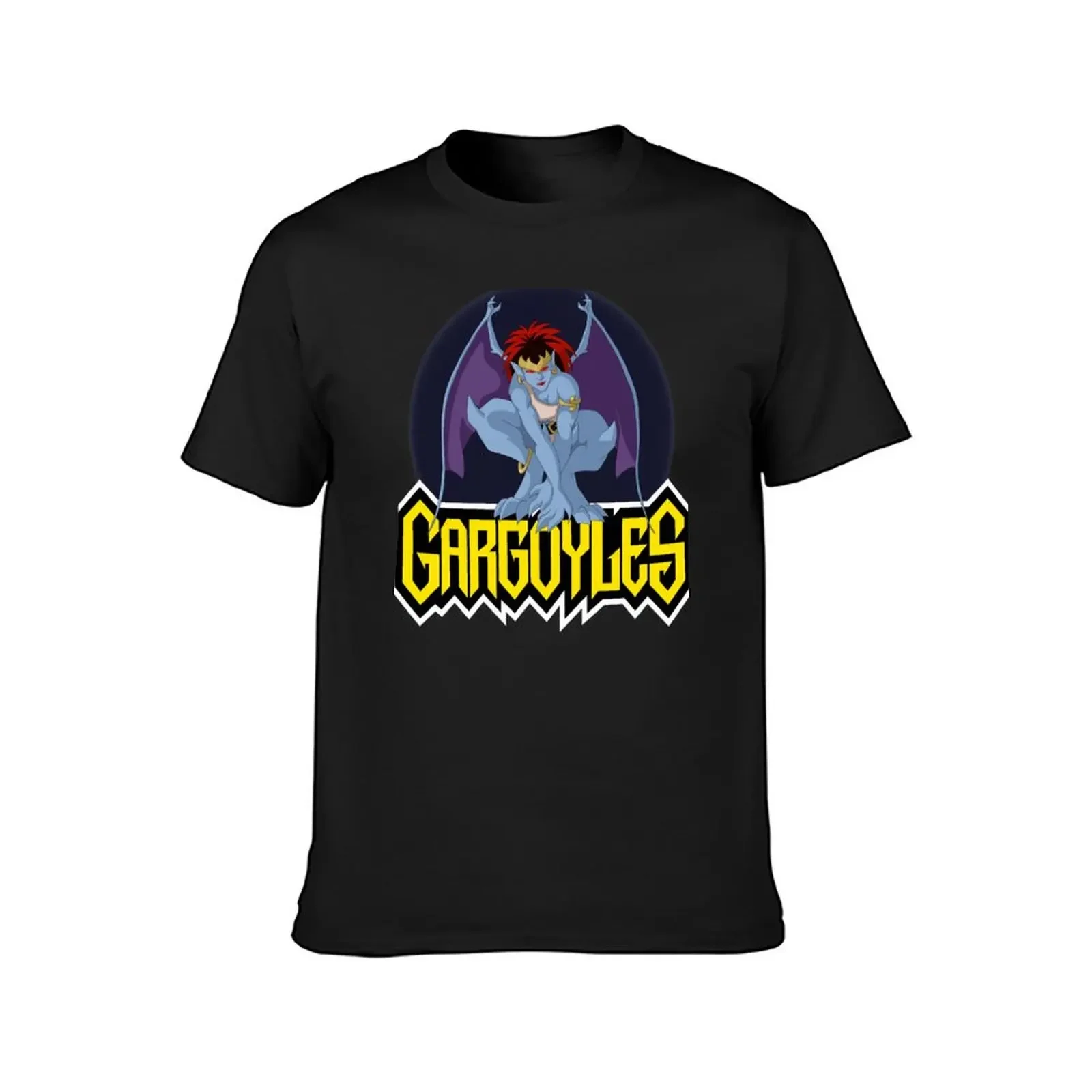 Demona on Gargoyles logo T-Shirt heavyweights vintage clothes graphics anime shirts men