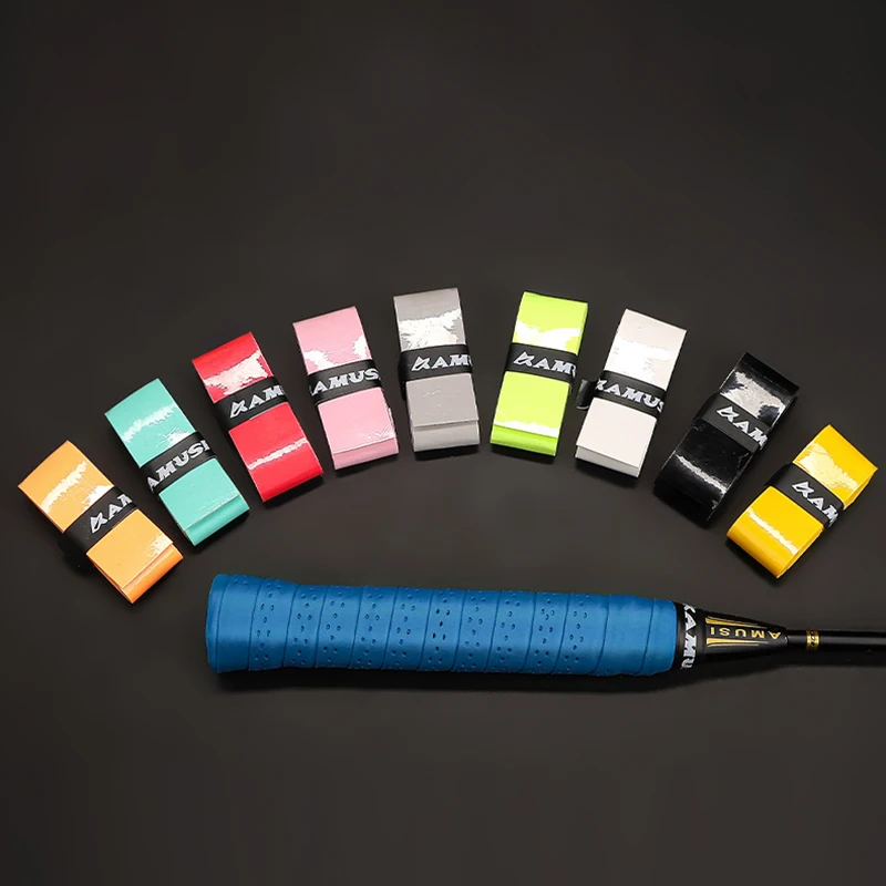 New Tennis Sweat Tape Bicycle Handlebar Anti-Slip Badminton Racket Grips Elasticity Sweatband Fishing Rods Dumbbel Protect
