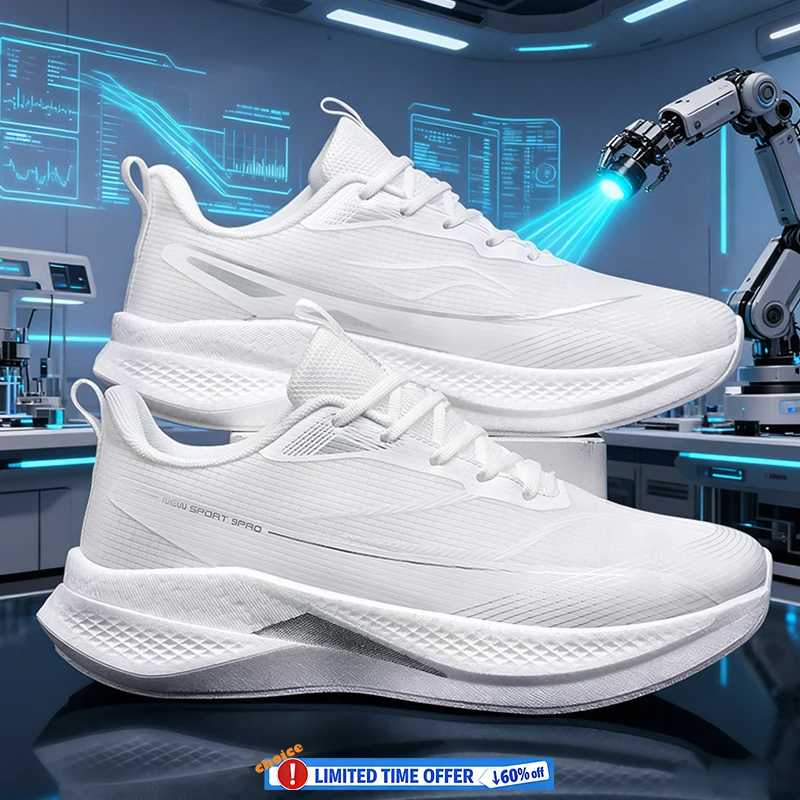 Men's Sports Shoes Carbon Plate Running Shoes Male Marathon Sneakers Racing Shock-absorbing Athletics Training Shoes for Women