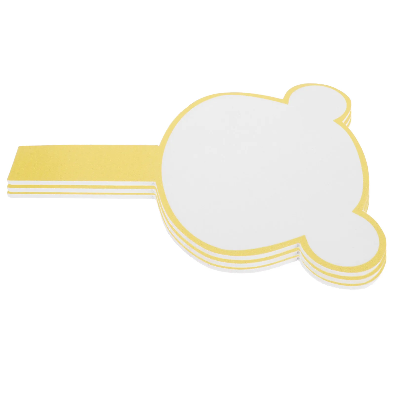 

Набор из 3 портативных маркерных досок (белых досок) с одной стороной для записи, сухого стирания, для игр, голосований, аукционов