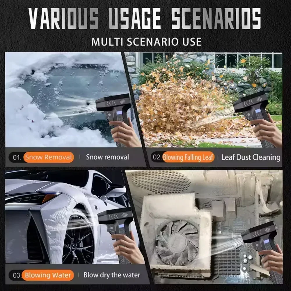 

Best sell Rechargeable USB 40mm Brushless Turbo Jet Fan High-Speed 200000RPM Electric Air Blower for Powerful Violent Duster