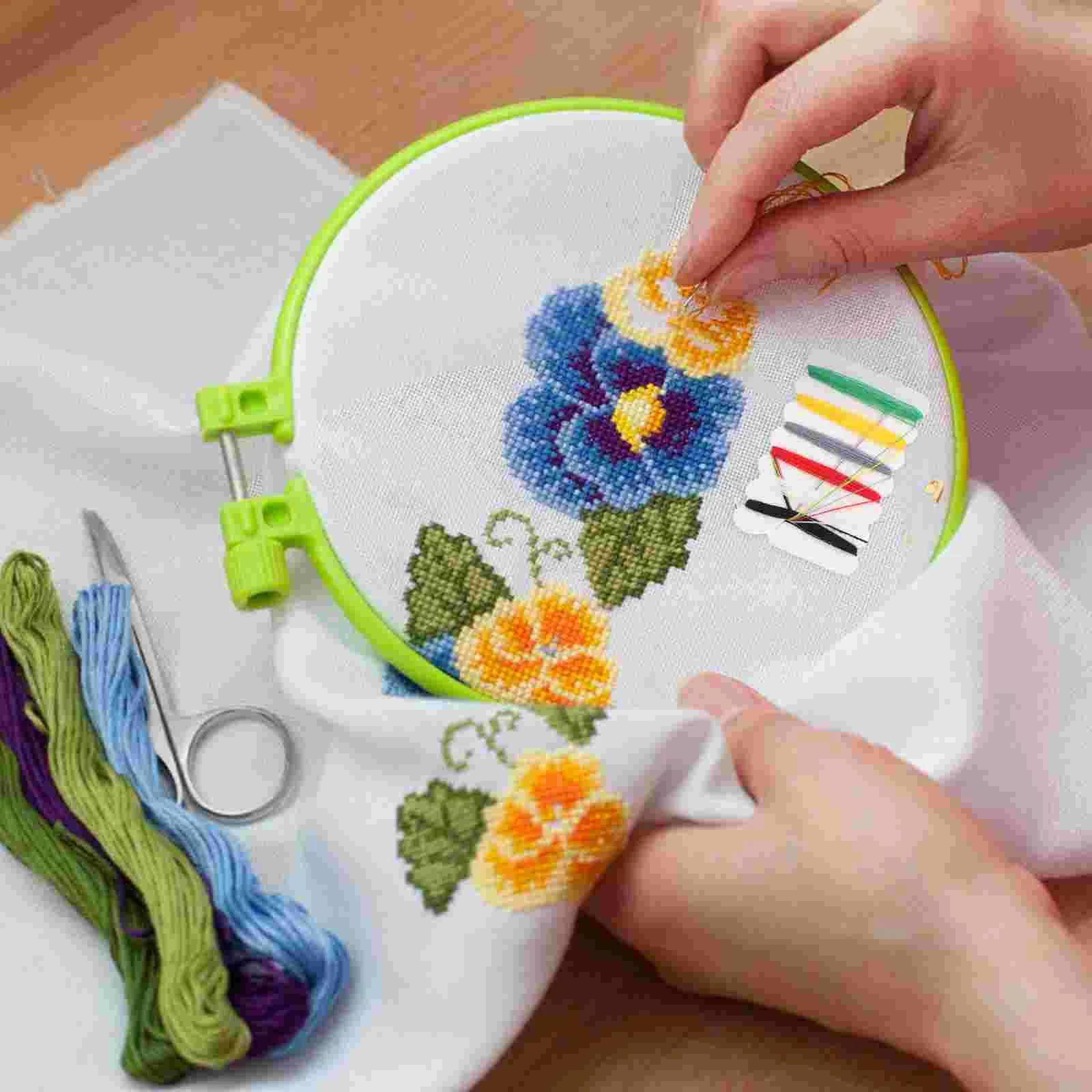 

100 Packs Quilt Making Kit Sewing for Adults Needle Suite Kits Beginners Thread Travel