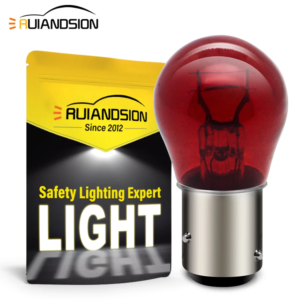 BAW15D PR21/5W Halogen Waterproof Bulb 360° Light Output 12V 5W/21W Hi/Lo Beam Replacement For Car Reverse Brake Parking Lamp