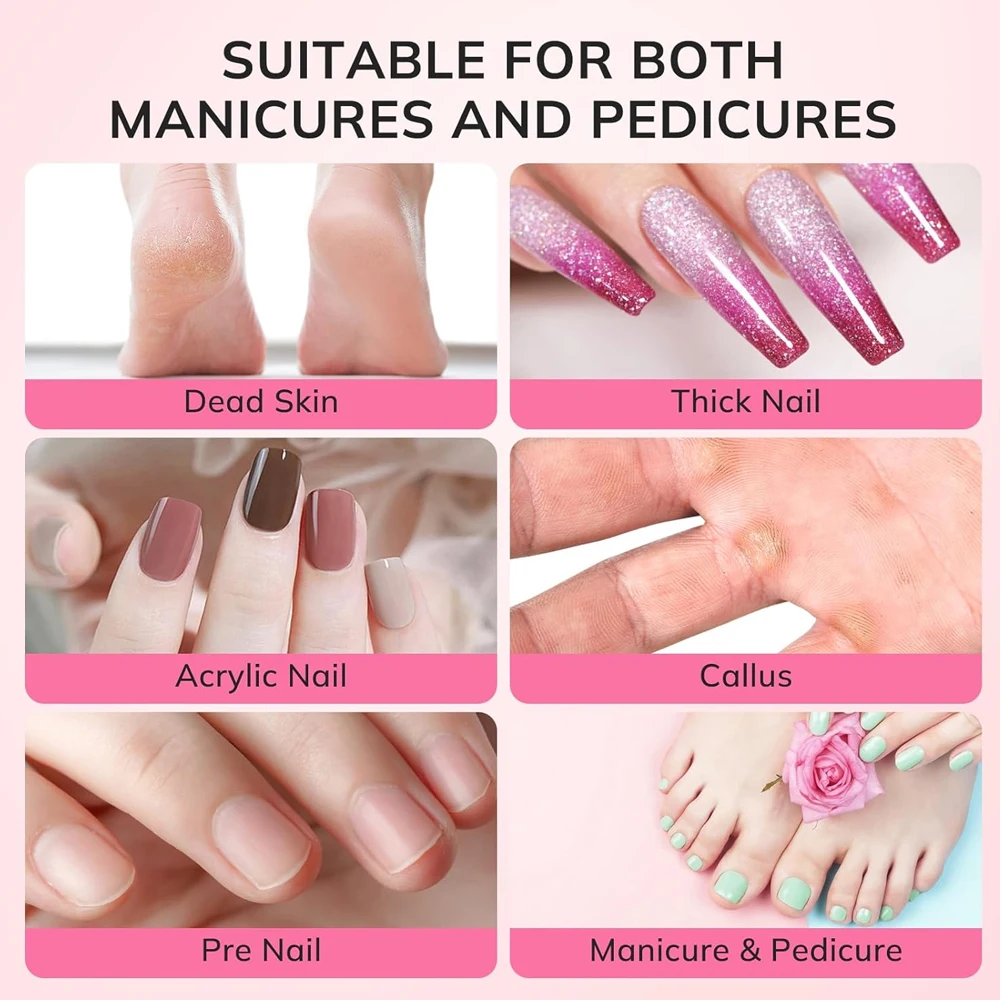 Nail Drill Bits Small  Sanding Bands 100 Pcs 180 Grit File with 3.1mm Mini Mandrel Nail Bit Set for Acrylic Nails Gel