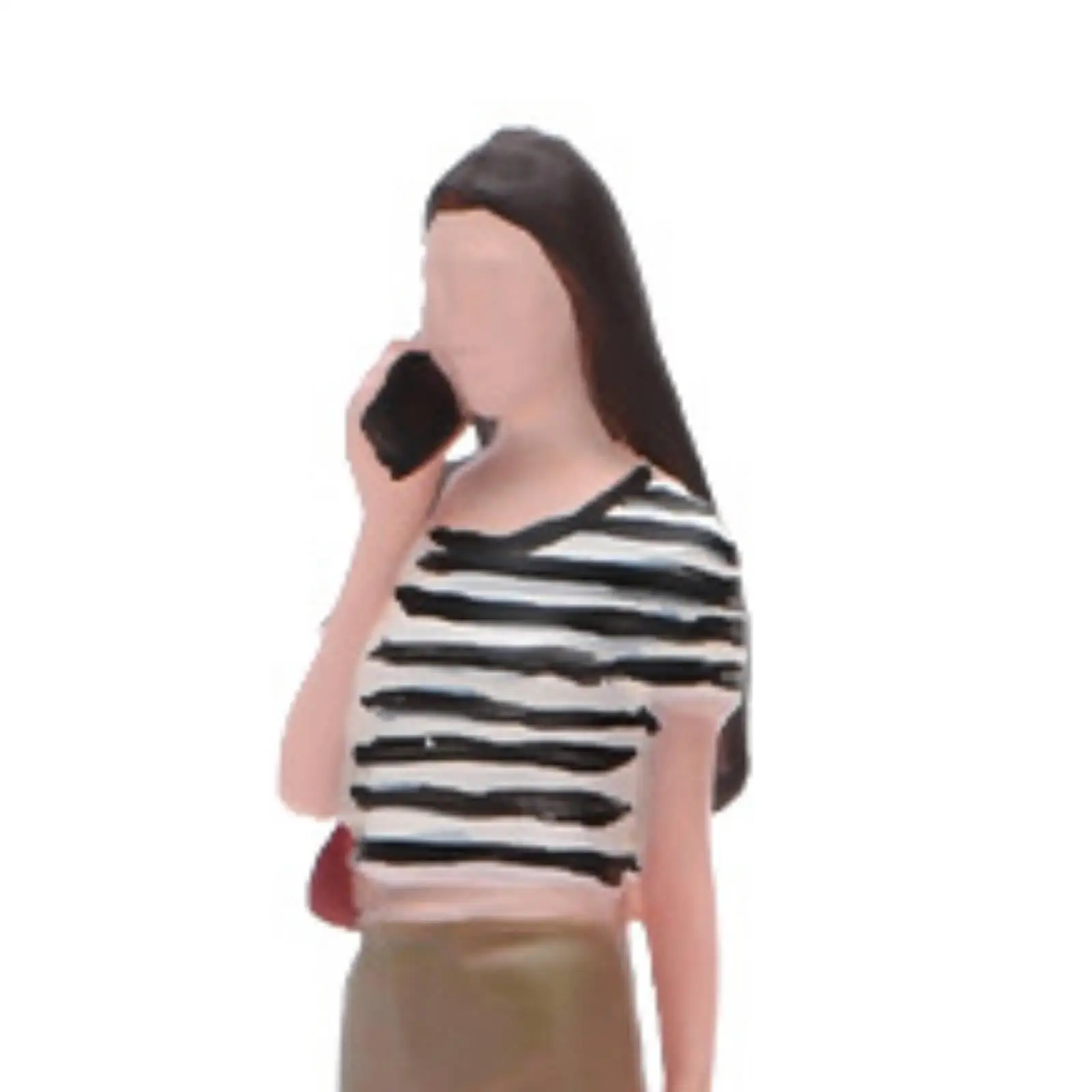 1/64 People Figures Ornaments Collections Miniatures Figurines Painted for Layout Micro Landscape Dioramas Model Train Scenes