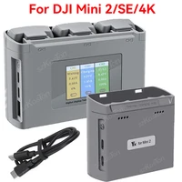Para DJI Mavic Mini 2/SE Mini 4K concentrador de batería cargador de batería para Dron carga de batería de 2/3 vías Mini 2/SE accesorios para Dron