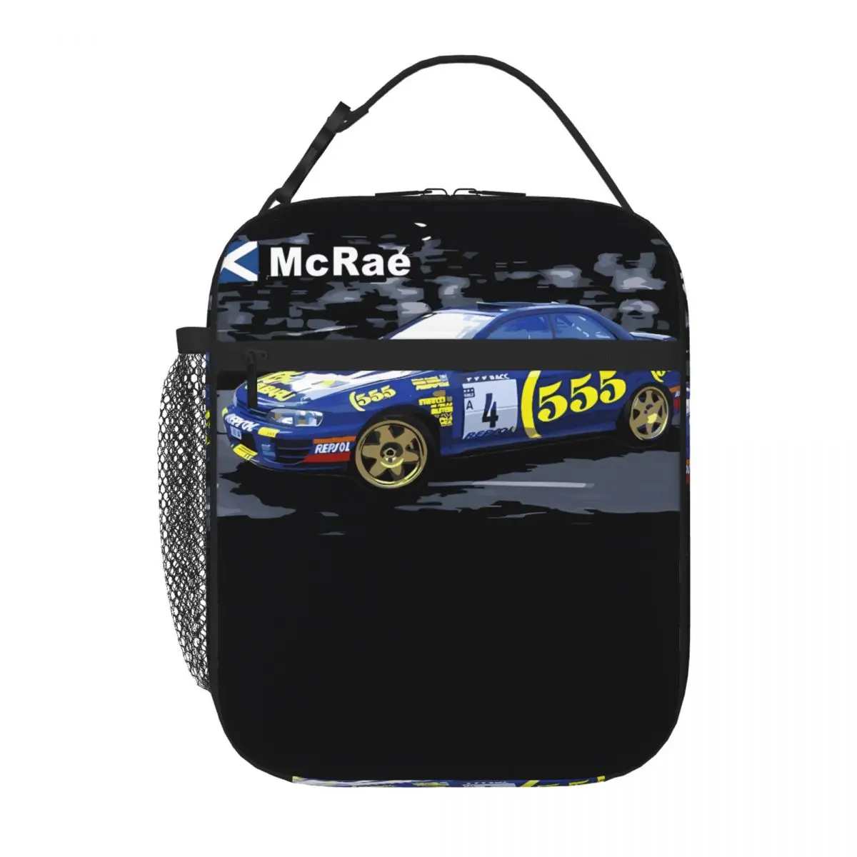 Bestselling Wrc 555 Colin McRae GC8 Light Luxury Insulated Food Bag Field Work Meal Travel Lunch Bag