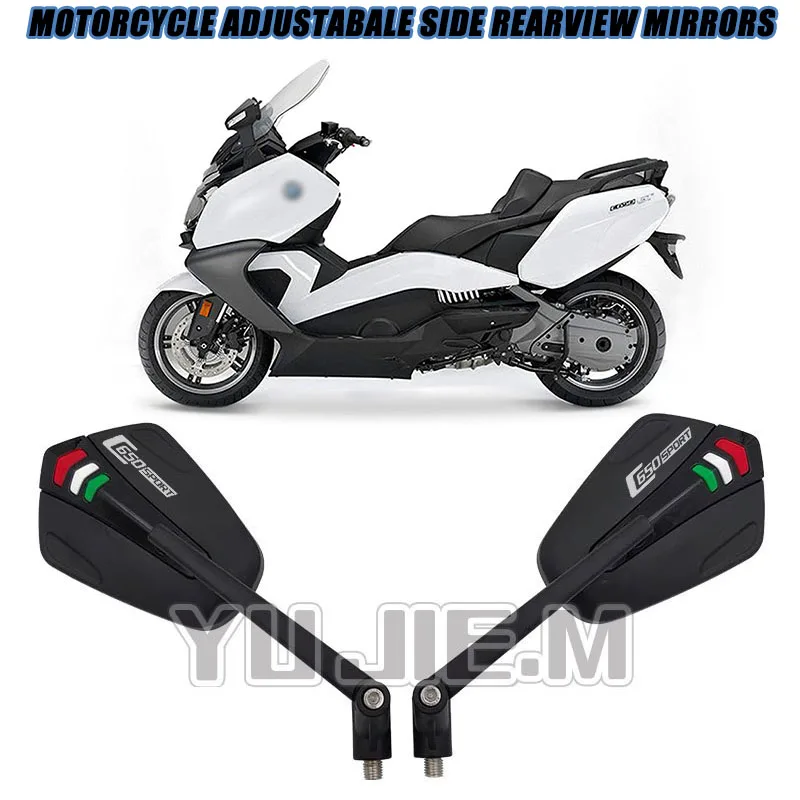 Боковое зеркало заднего вида для BMW C600 C650 Sport C 650 400 GT C400X F 650 700 GS F800GS мотоциклетное зеркало заднего вида