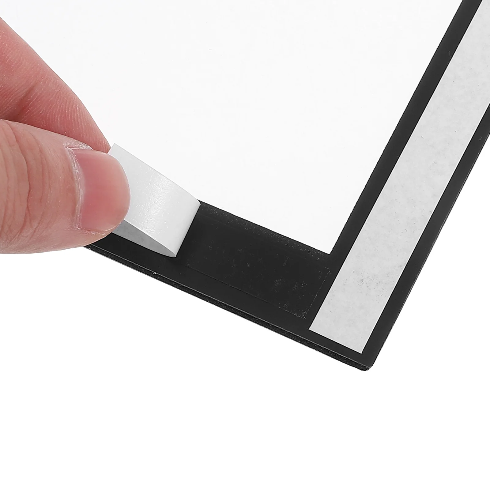 إطار صورة مغناطيسي A4 مزدوج الجوانب وشفاف سهل الاستخدام للمستندات ونافذة زجاجية للحائط وديكور المنزل #6