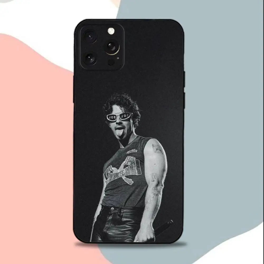 J-JoeS J-Jonas Singer  Phone Case For iPhone 15,13,16,12,11,17,14,Plus,Pro,Max,XS,XR,X,SE,Mini,Soft Silicone Black Cover