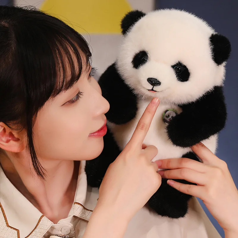 Latest Large Simulation Cute Panda Hanhan Doll Plush Toy Sleeping Pillow Bed Hug Doll Birthday Gift Plush Panda Toy