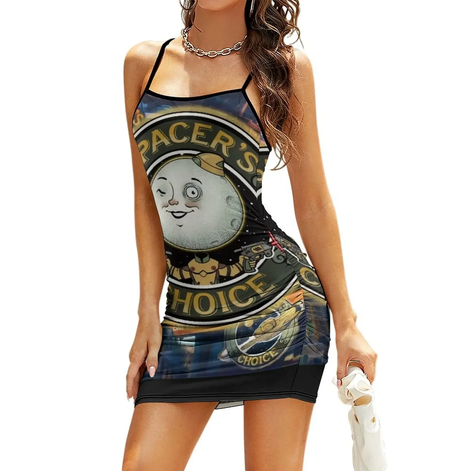 

Spacers Choice Sling Dress clothes for woman elegant chic wedding evening dresses Dress