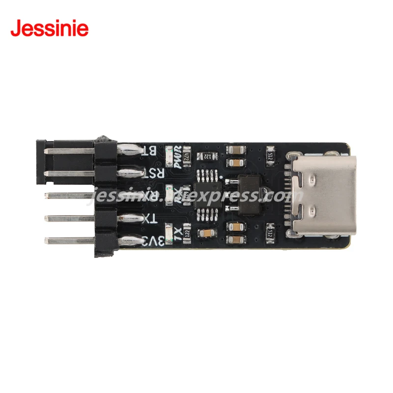 5 قطعة/1 قطعة CH340X STM32/ESP32/ESP8266 برنامج تلقائي تحميل وحدة الموقد MCU USB إلى TTL المنفذ التسلسلي GD32/APM32/CKS32/AT32