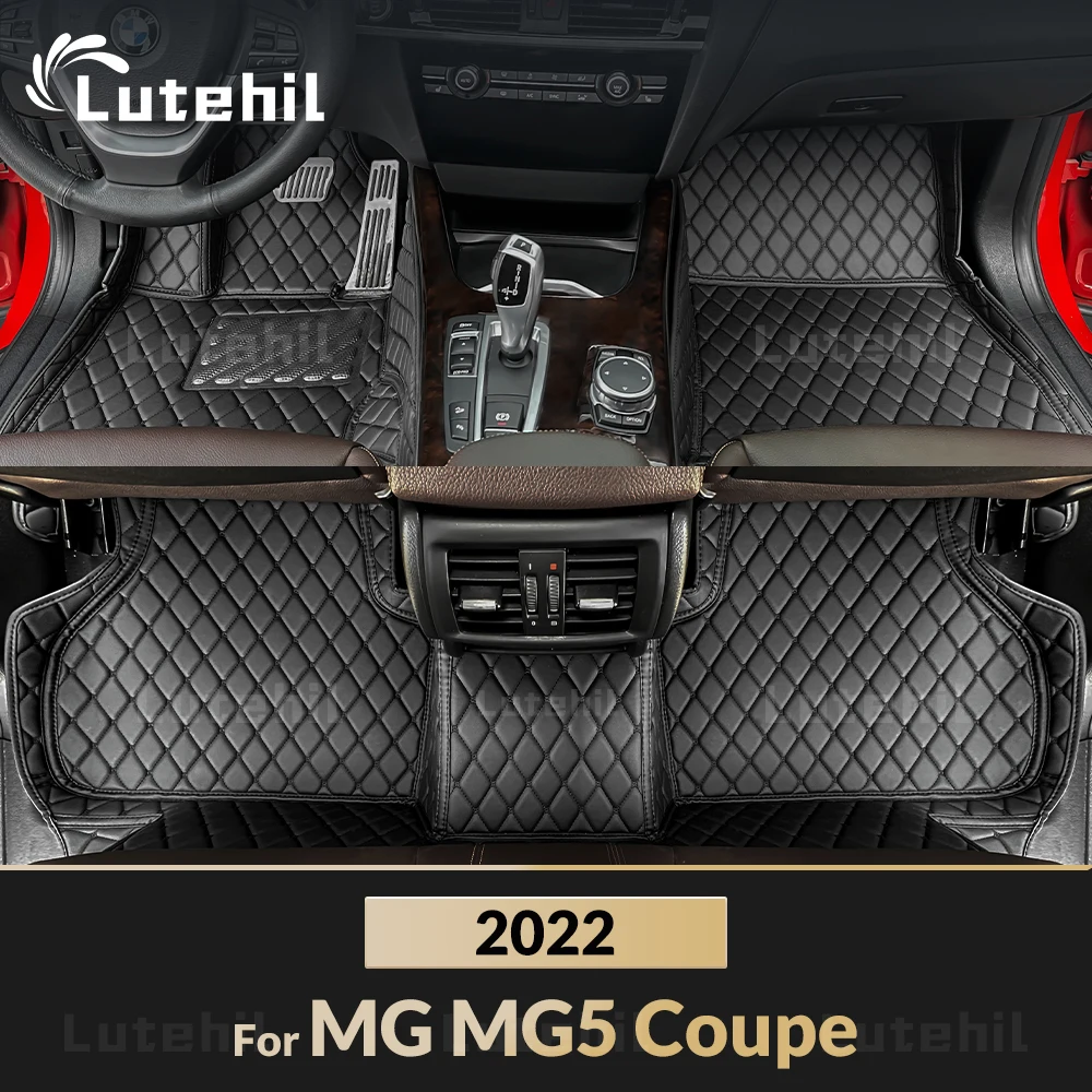 

Автомобильные коврики Lutehil для гаражей Morris MG5 Coupe 2022, автомобильные подушечки для ног на заказ, автомобильный ковер, аксессуары для интерьера