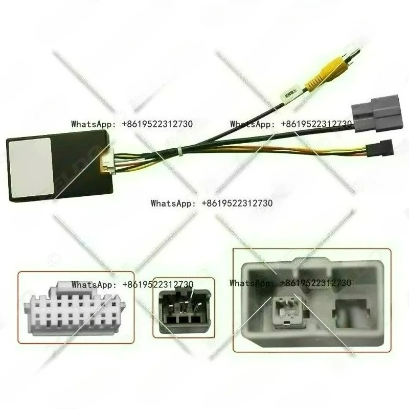 Suitable for 08-23 Toyota Alphard/Vellfire 360 panoramic LDVS to CVBS decoding box