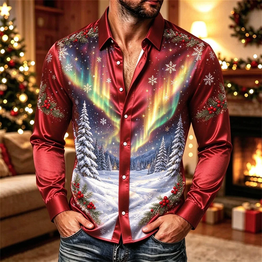 Camicia da uomo in raso a mani - Mens Satin Silk Dress Shirt recensione e prezzo