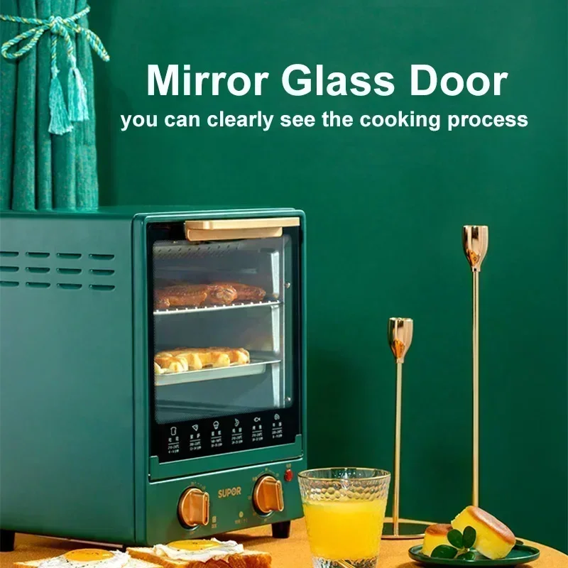 15L Large Capacity Electric Oven Household Baking Small Oven Multifunctional Automatic Cake Portable bake bread