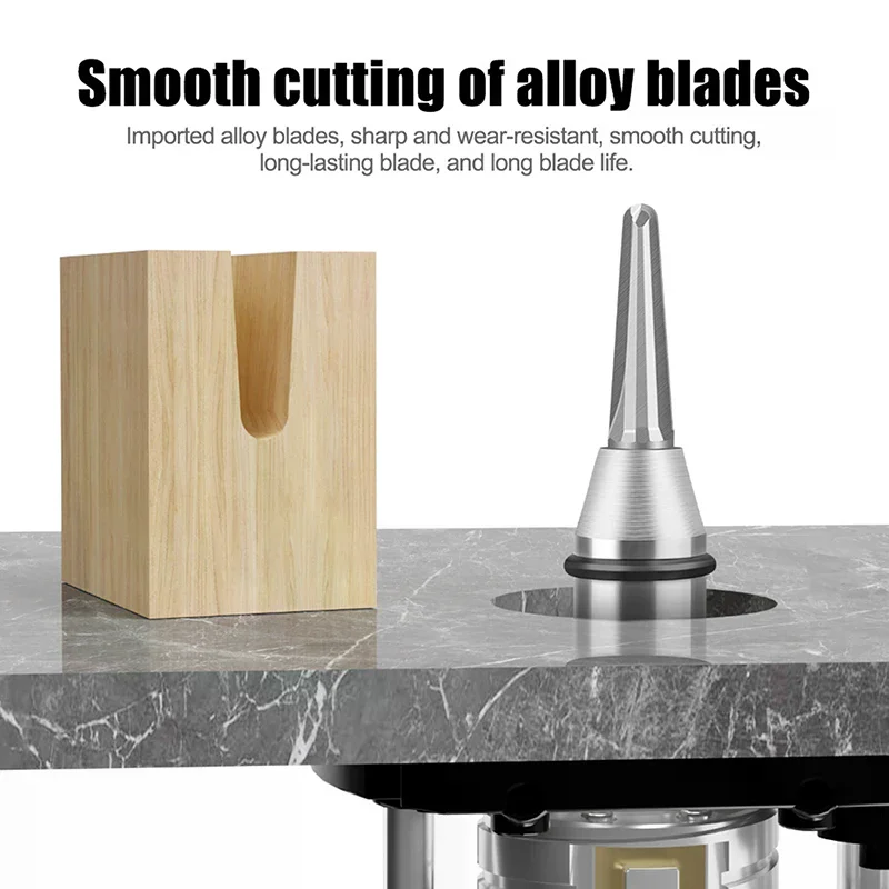 

Высокопроизводительный резак с круглым дном TCT для точной обработки дуговой пазов.