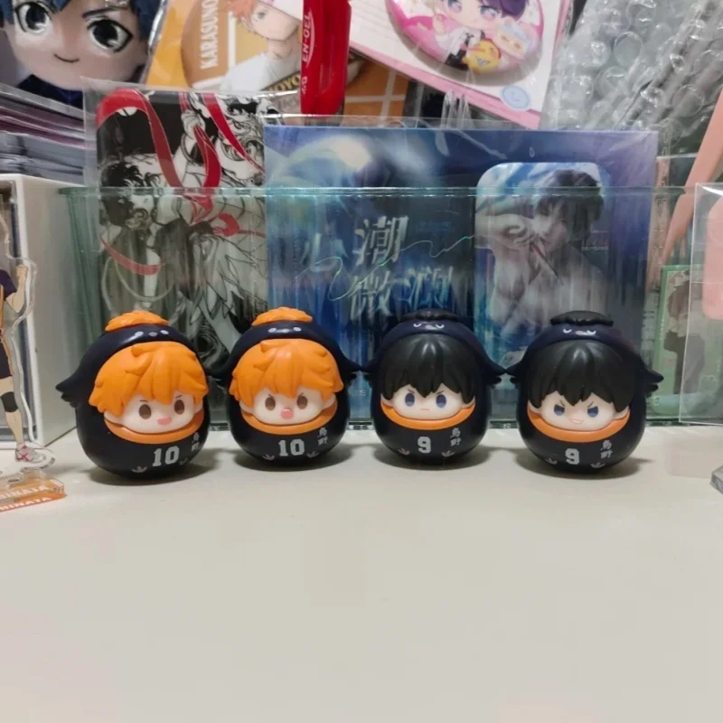 

Haikyuu!! Yu Nishinoya Anime Tadashi Yamaguchi Shoyo Hinata Mini Tumbler Doll Blind Box Desktop Decoration Accessories Toys Gift