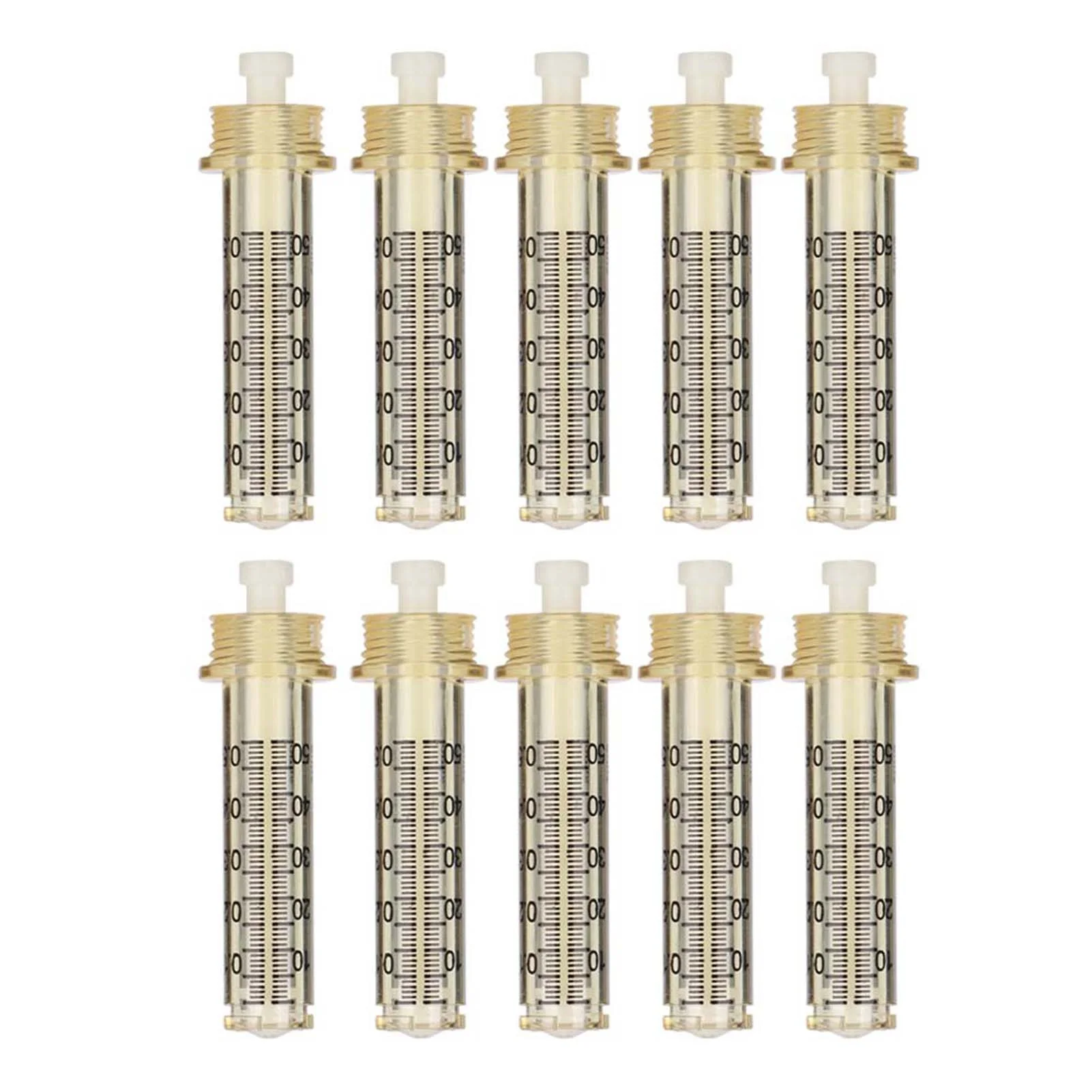 10pcs 0.5ml Ampoule Head Syringe Needle Hyaluronic Acid Injection Pen Accessory