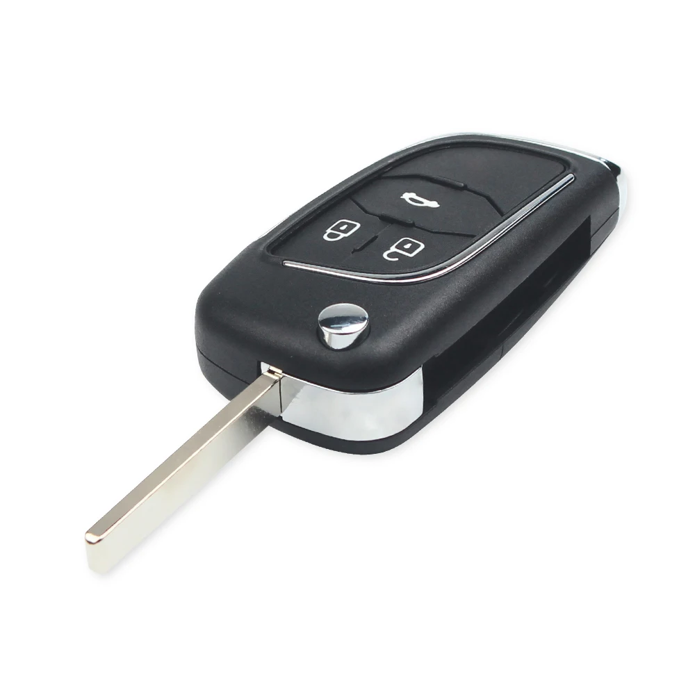 Keyywe New 1 szt. Do chevroleta Cruze do OPEL Insignia Astra Zafira Mokka Agila Corsa Meriva Signum Tigra Mando zmodyfikowany samochód kluczyk