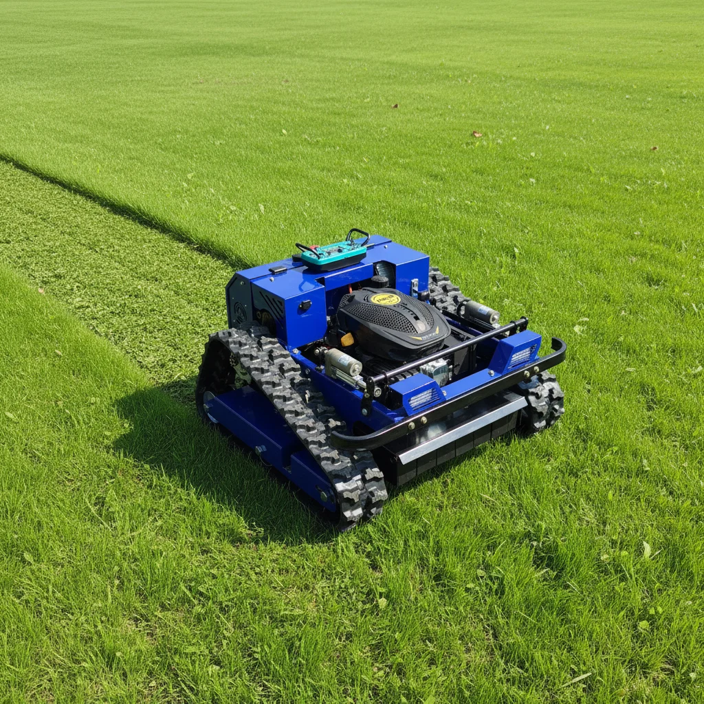 9hp Agricultural Mini Tank-style Off-Road Grass Cutter Farm Cheap All-Terrain Lawn Mower