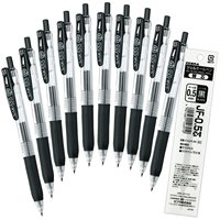 Zebra Sarasa Clip 0.5mm Black Retractable Gel Pens Ballpoint for Writing Refills Office Accessories School Supplies Stationery