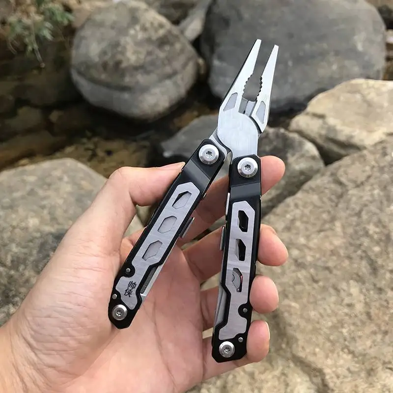 Daicamping DL8 Multitools Multi Knives Wire Cutter Outdoor Clip Stainless MultiFunctional Folding Tools Pliers Army Swiss Blade