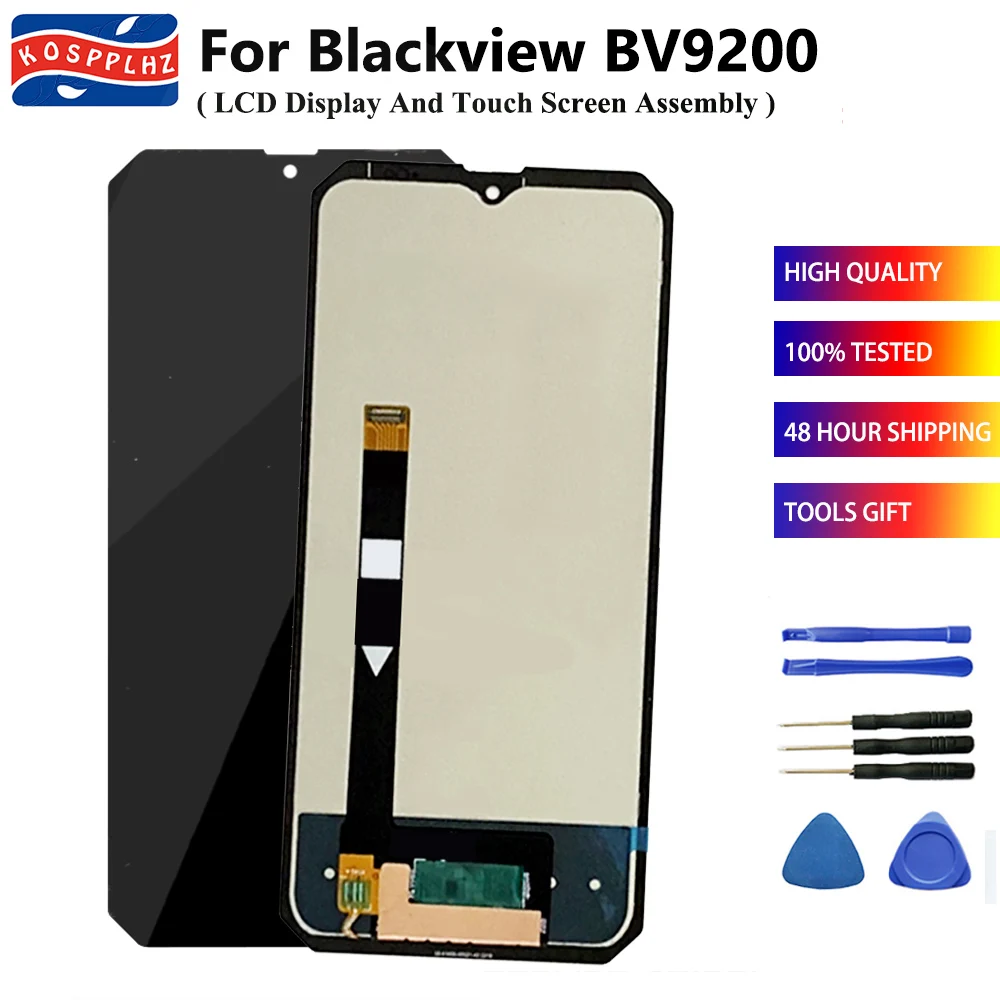 100% Tested For BLACKVIEW BV9200 LCD Display + Touch Screen Replacement 6.58