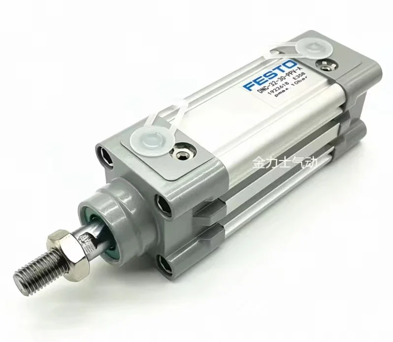 Festo type Aluminum Standard Air Cylinder Pneumatic Cylinder  bore 32 40 50 63 80 100mm 25-1000mm stroke  DNC-50-125-PPV-A