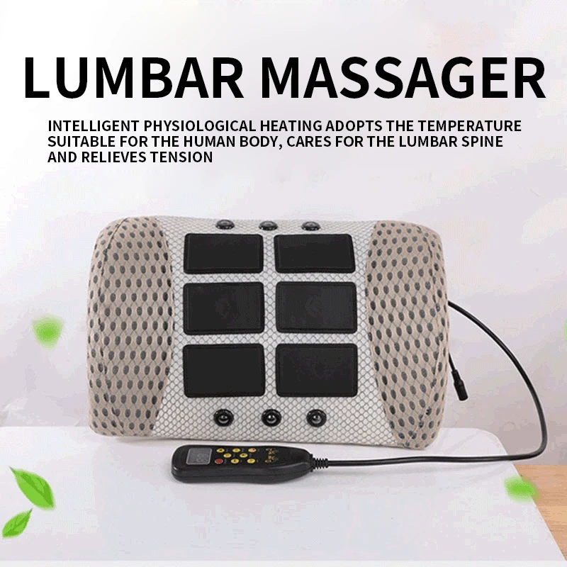 

Lumbar Disc Herniation Treatment Instrument Waist Pulse Massager Traction Treatment Curvature Spinal Cervical Pain Lumbar Muscle