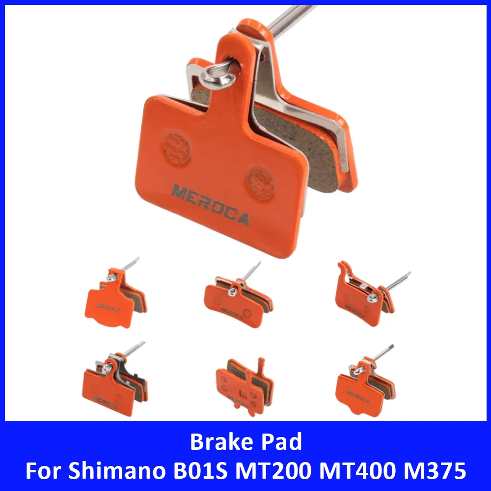 

Полуметаллические тормозные колодки для Shimano B01S MT200 MT400 M375 M395 M446 M485 M486 M416 Deore M515 M525, запчасти для полуметаллических тормозных колодок