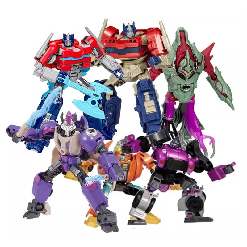 

Hasbro Transformers One Studio Series SS112 Optimus Prime Megatron Quintesson, экшн-фигурки, игрушки для мальчиков, подарок, коллекционная
