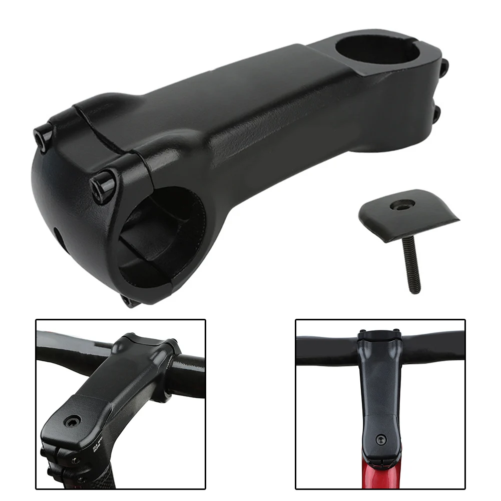 

Road Bike Stem Fixed Bike 31.8x145mm Alloy Bike Stem -23° Bike Stem For 28.6mm Fork Cycling Accessories