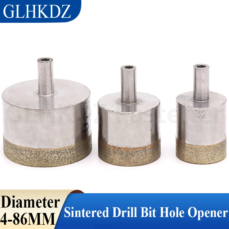 

4-86mm Diamond Powder Sintered Drill Bit Hole Opener Tile Marble Glass Ceramic Jade Hole Saw Drilling Bits For Power Tools
