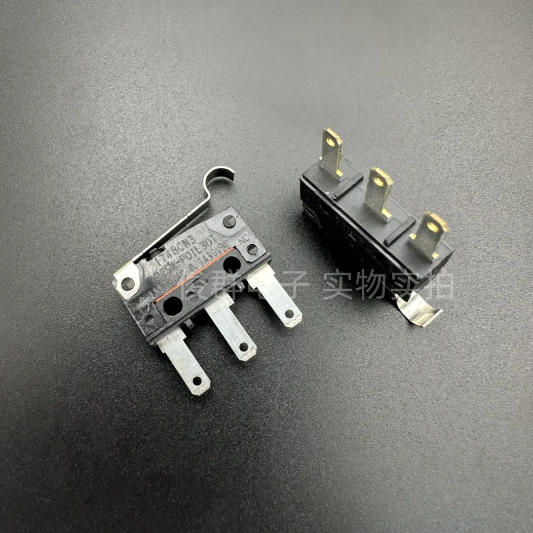 

5PCS/D2SW-P01L30T micro switch 0.1A waterproof dust button with handle travel limit
