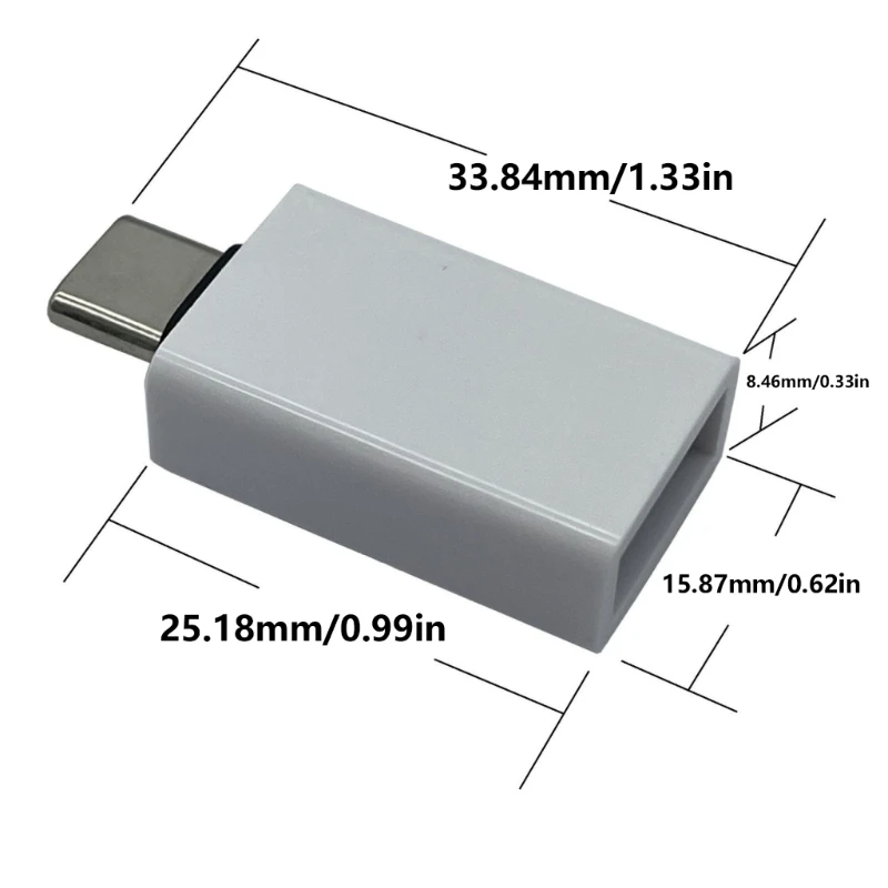 SZSU USB مانع بيانات محول بيانات عصير uSB C إلى USB محول موصل الوقاية من الرسوم تغيير الكابل السريع