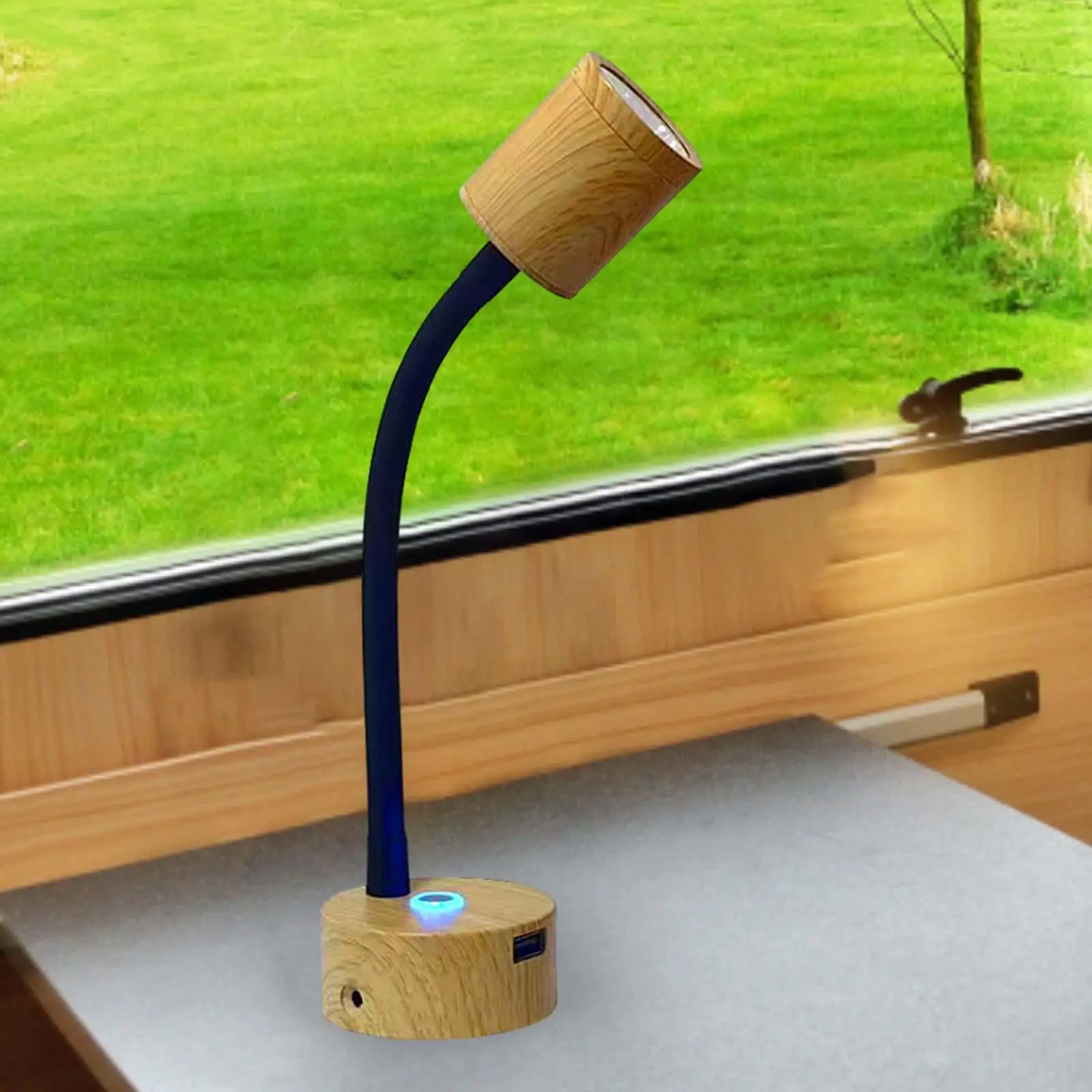 

RV LED Reading Light 3W 12V-24V Bedside Reading Lamp for Truck Boat Trailer
