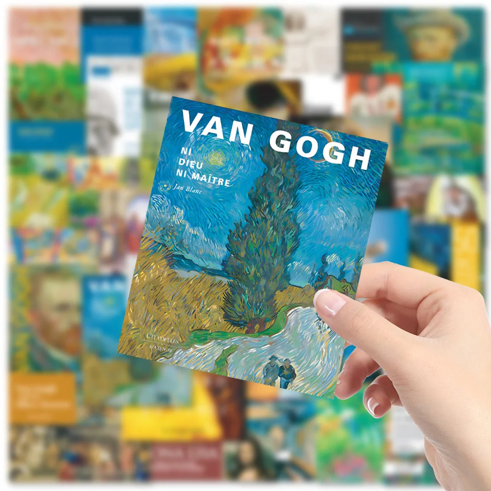 10/30/50 قطعة خمر الفنان الفن تذكرة كعب ملصقات الجمالية العالم الشهير اللوحة ملصق الكمبيوتر المحمول الهاتف الأمتعة الكرتون الشارات #4