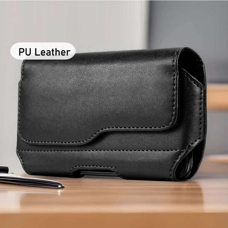 

Case For Motorola Edge 60 Fusion Magnetic Phone Leather Pouch For Moto Edge 50 Ultra 40 Neo edge 60 Pro Holster Waist Flip Bags